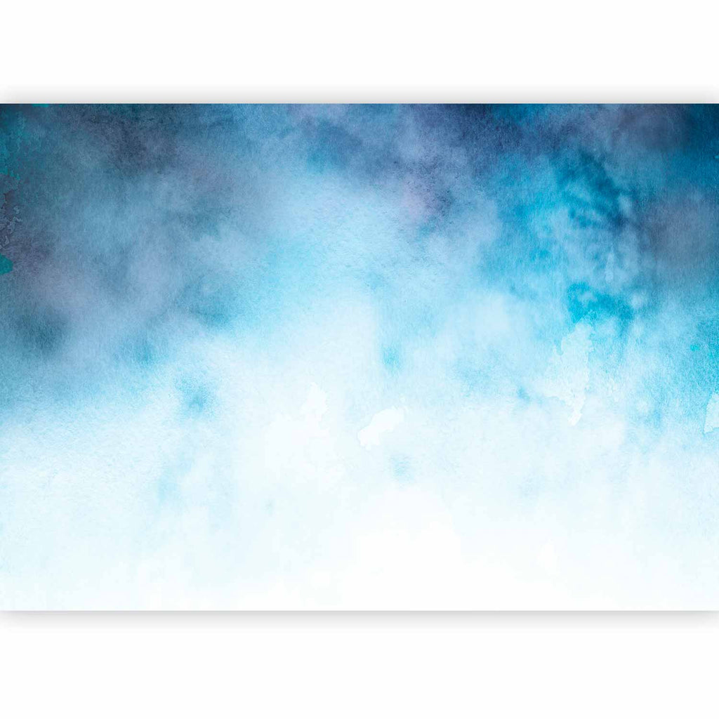 Cobalt Cloud Texture Abstract Wall Mural