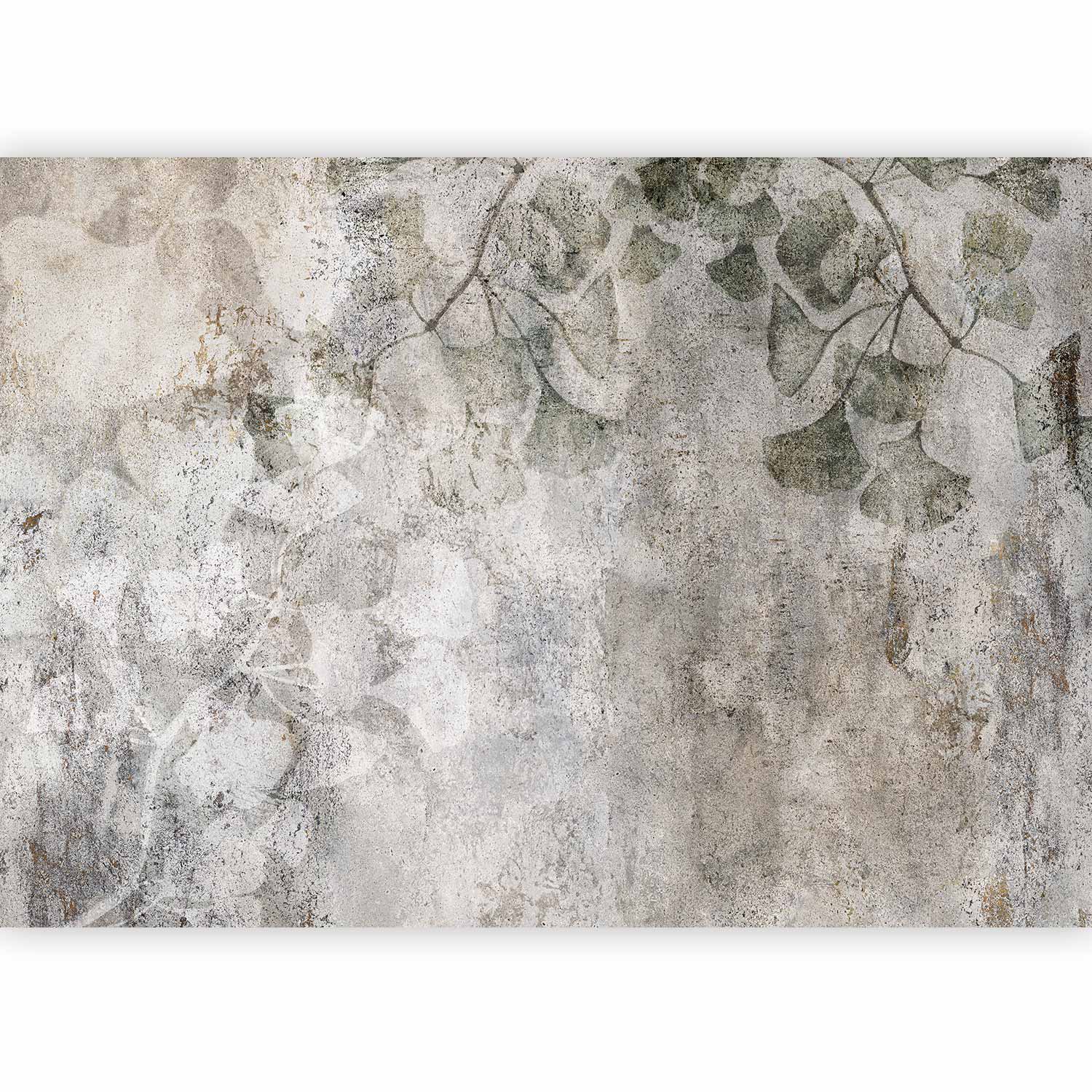 Jurassic Ginkgo Vintage Wall Mural