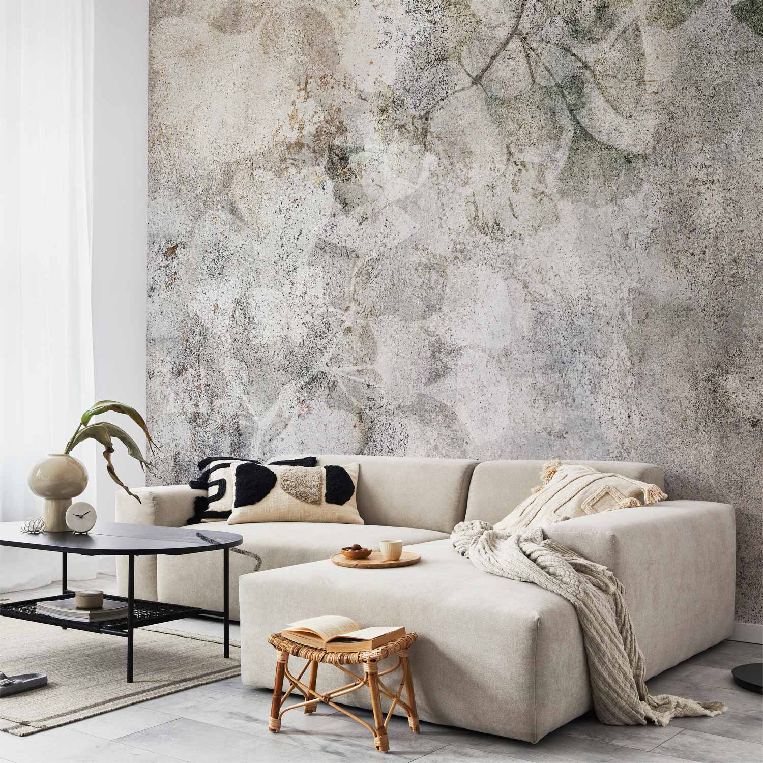 Jurassic Ginkgo Vintage Wall Mural