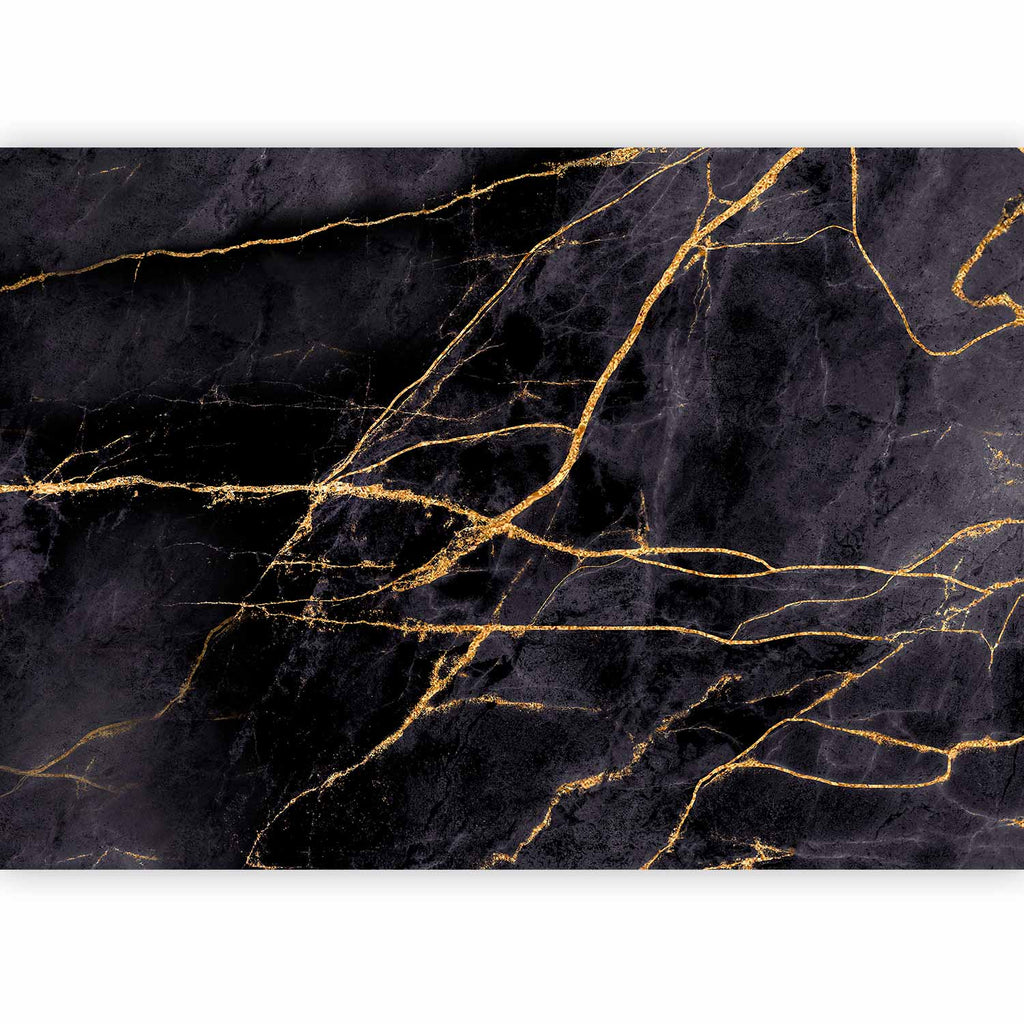 Golden Marble Texture Wall Mural