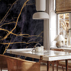Golden Marble Texture Wall Mural