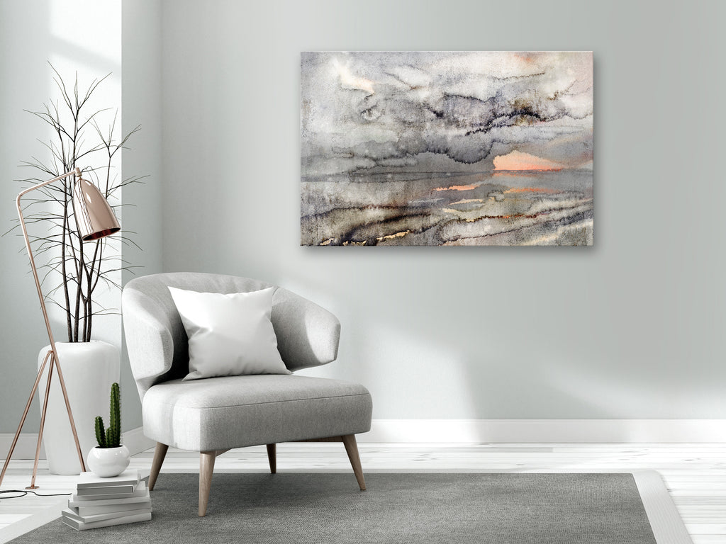 Canvas Print - Connected Clouds (1 Part) Wide