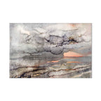 Connected Clouds Abstract Sky Canvas Print