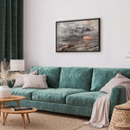 Connected Clouds Abstract Sky Canvas Print