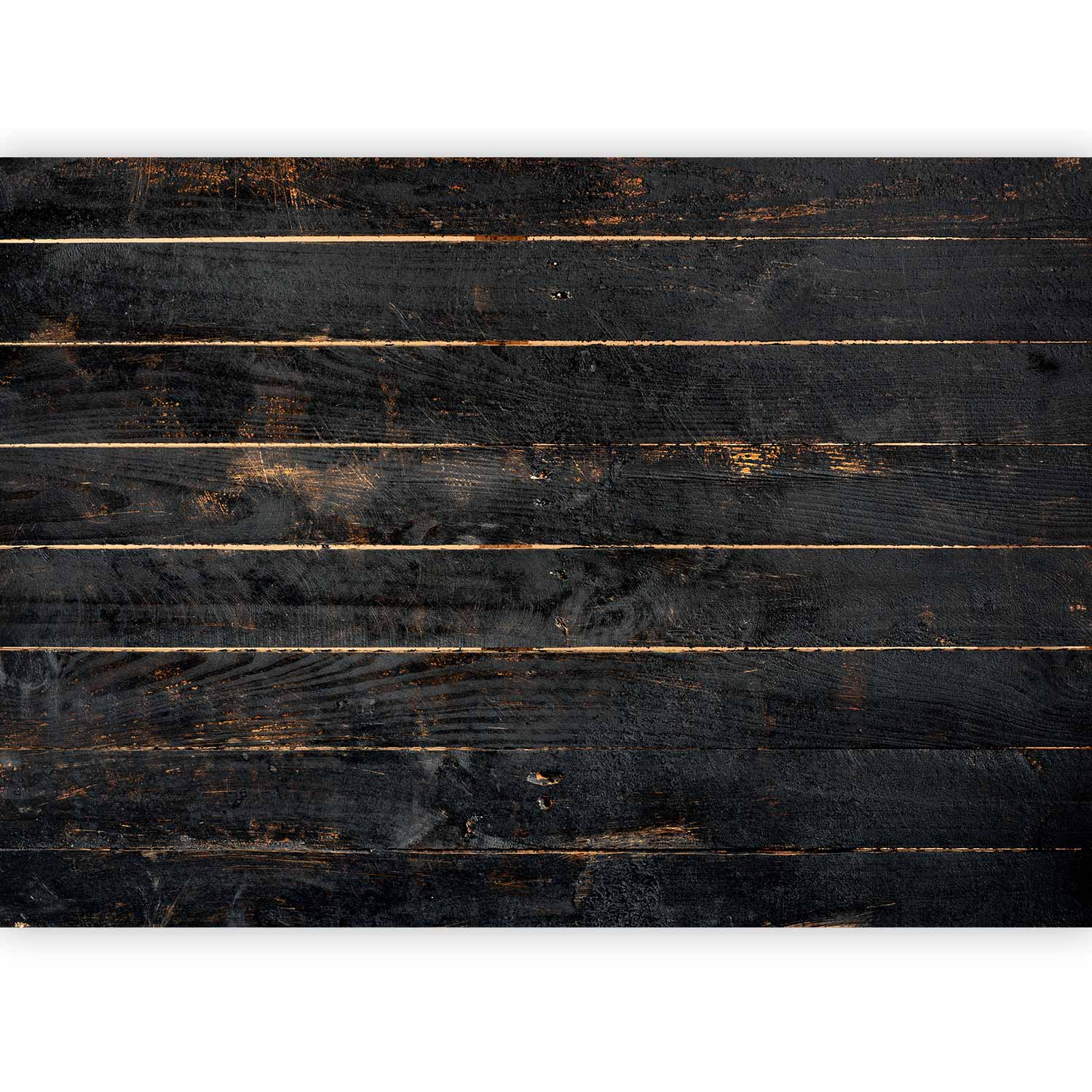 Parallel Wood Plank Vintage Wall Mural