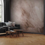 Wall Mural - Abstract Scandi Boho with Floral Letters