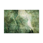 Green Leaf Pattern Nature Canvas Print