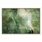 Green Leaf Pattern Nature Canvas Print