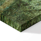 Green Leaf Pattern Nature Canvas Print