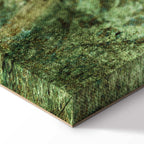 Green Leaf Pattern Nature Canvas Print