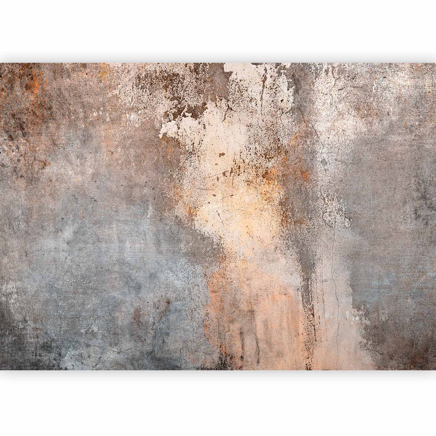 Rust Concrete Texture Industrial Wall Mural