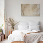 Abstract Texture Peaceful Wide Canvas Print