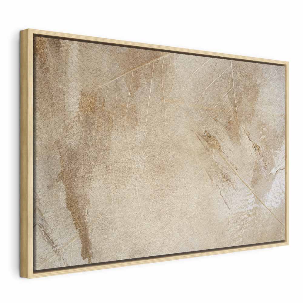 Abstract Texture Peaceful Wide Canvas Print