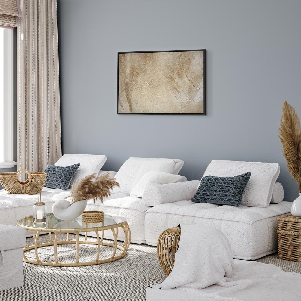 Abstract Texture Peaceful Wide Canvas Print