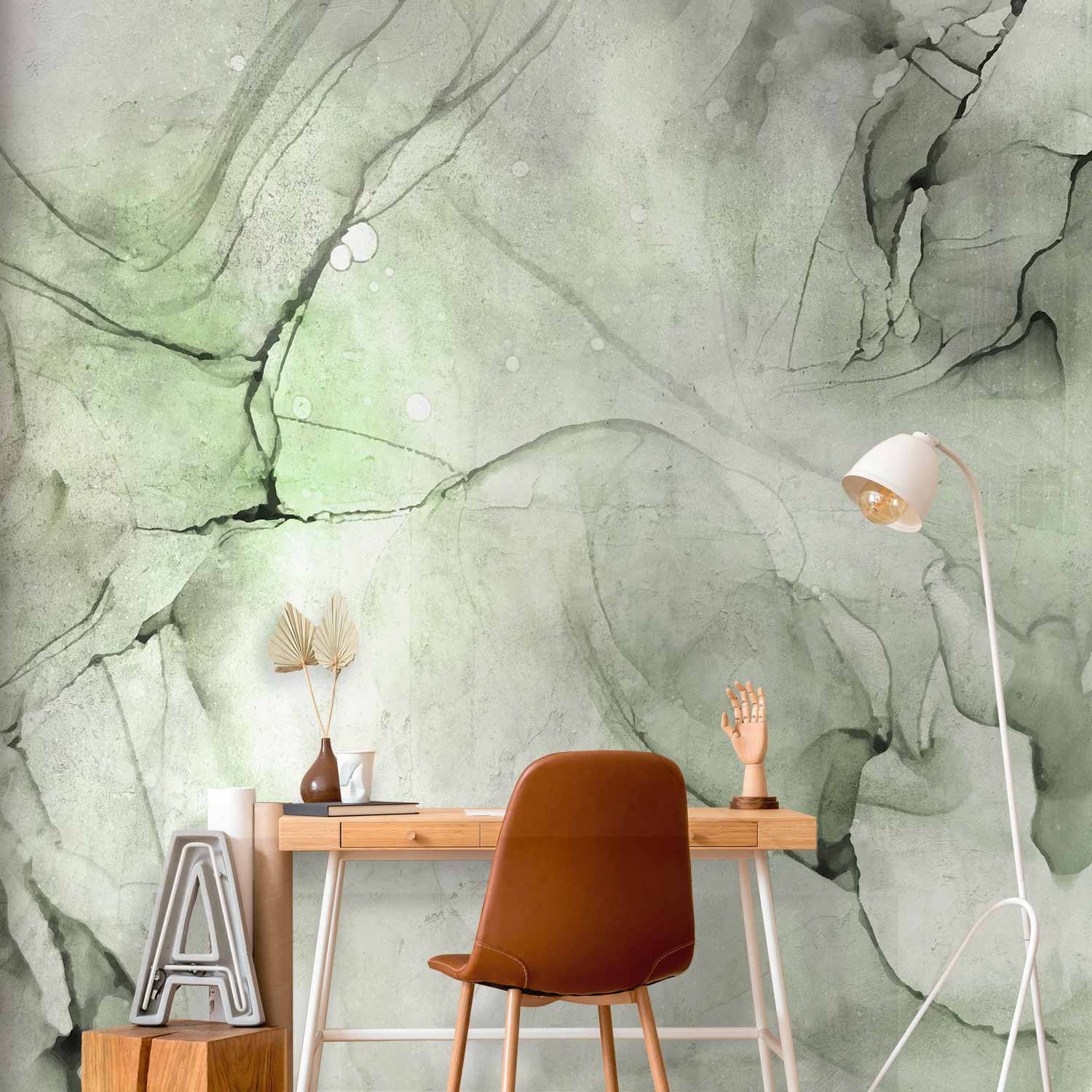 Abstract Geometric Space Pattern Wall Mural