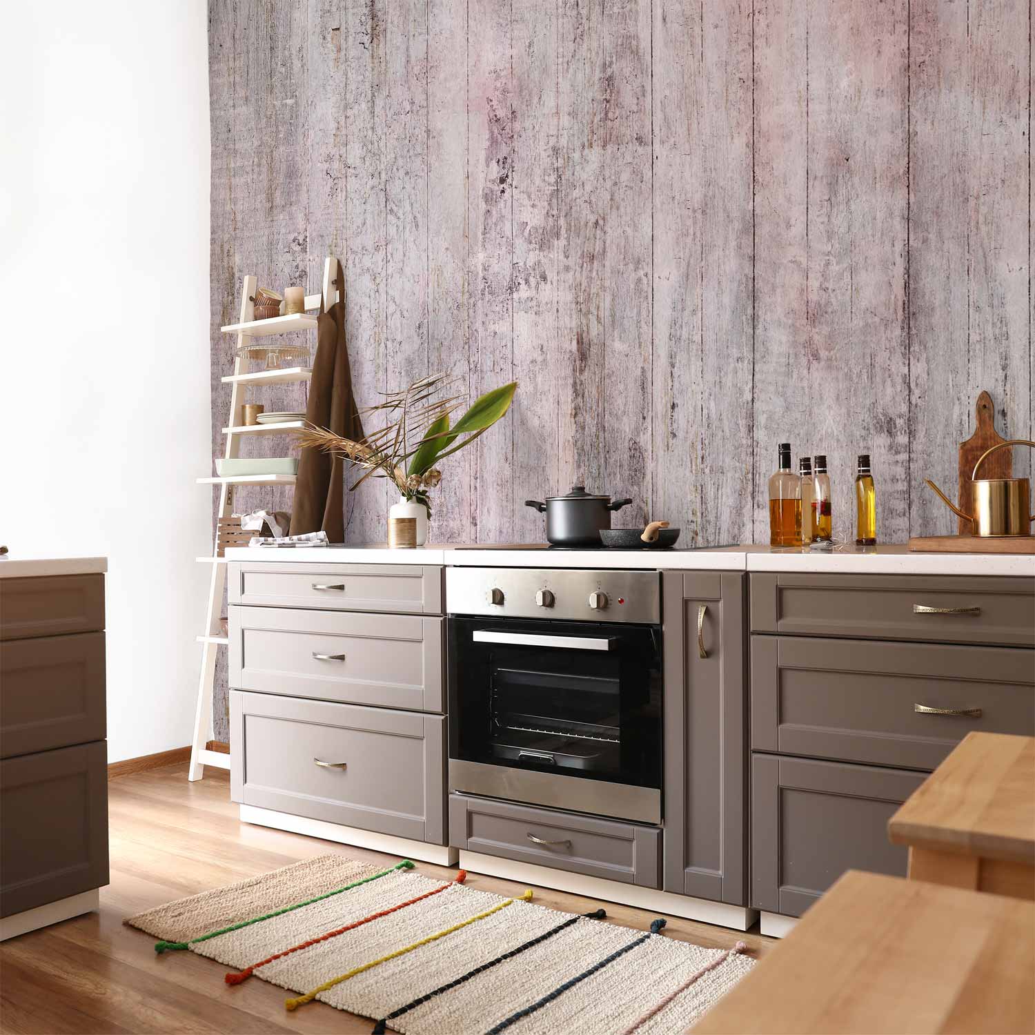 Rustic Abstract Texture Wall Mural