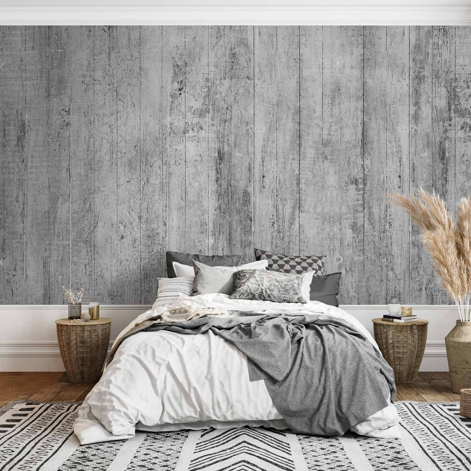 Rustic Abstract Texture Pattern Wall Mural