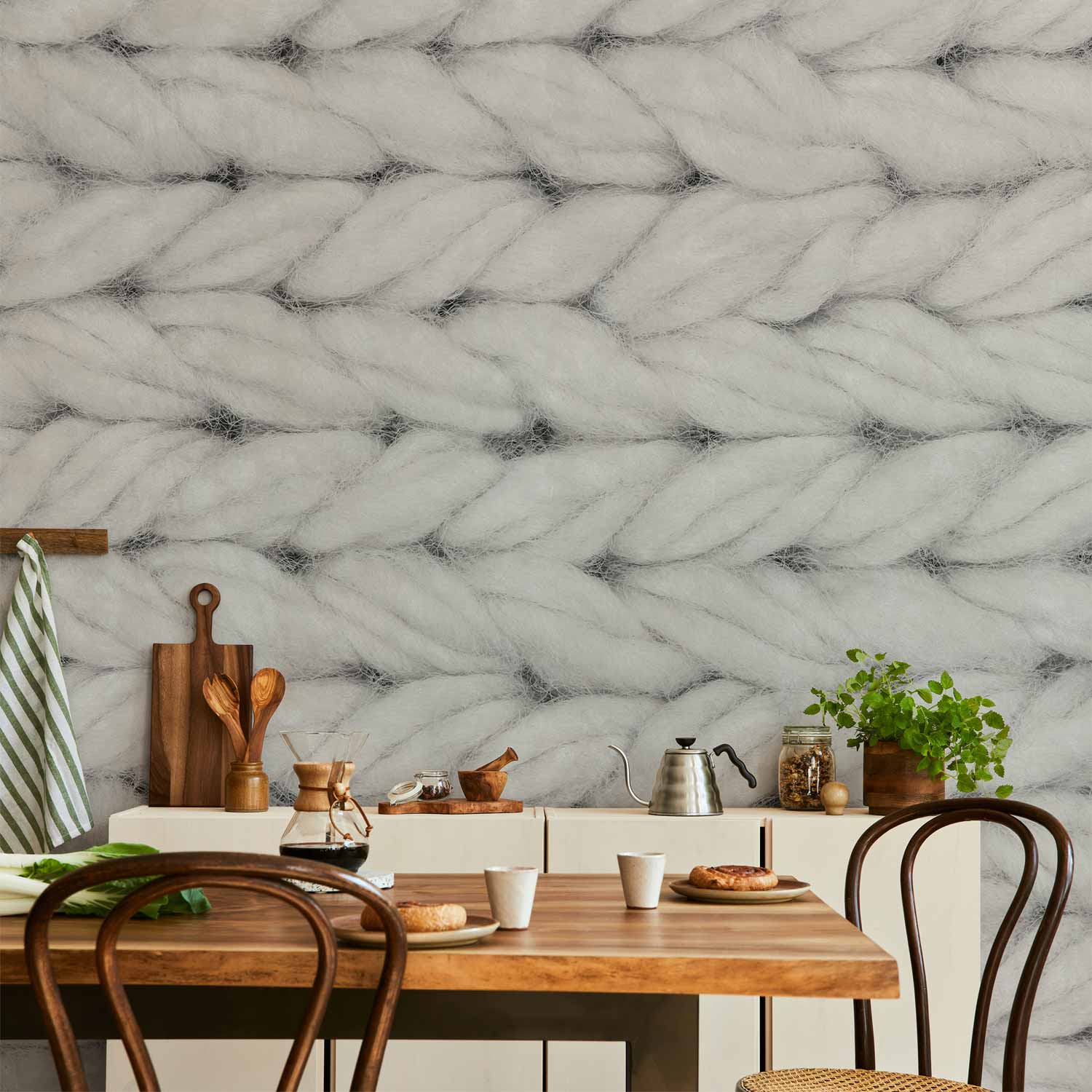 Wall Mural Real Wool - First Variant