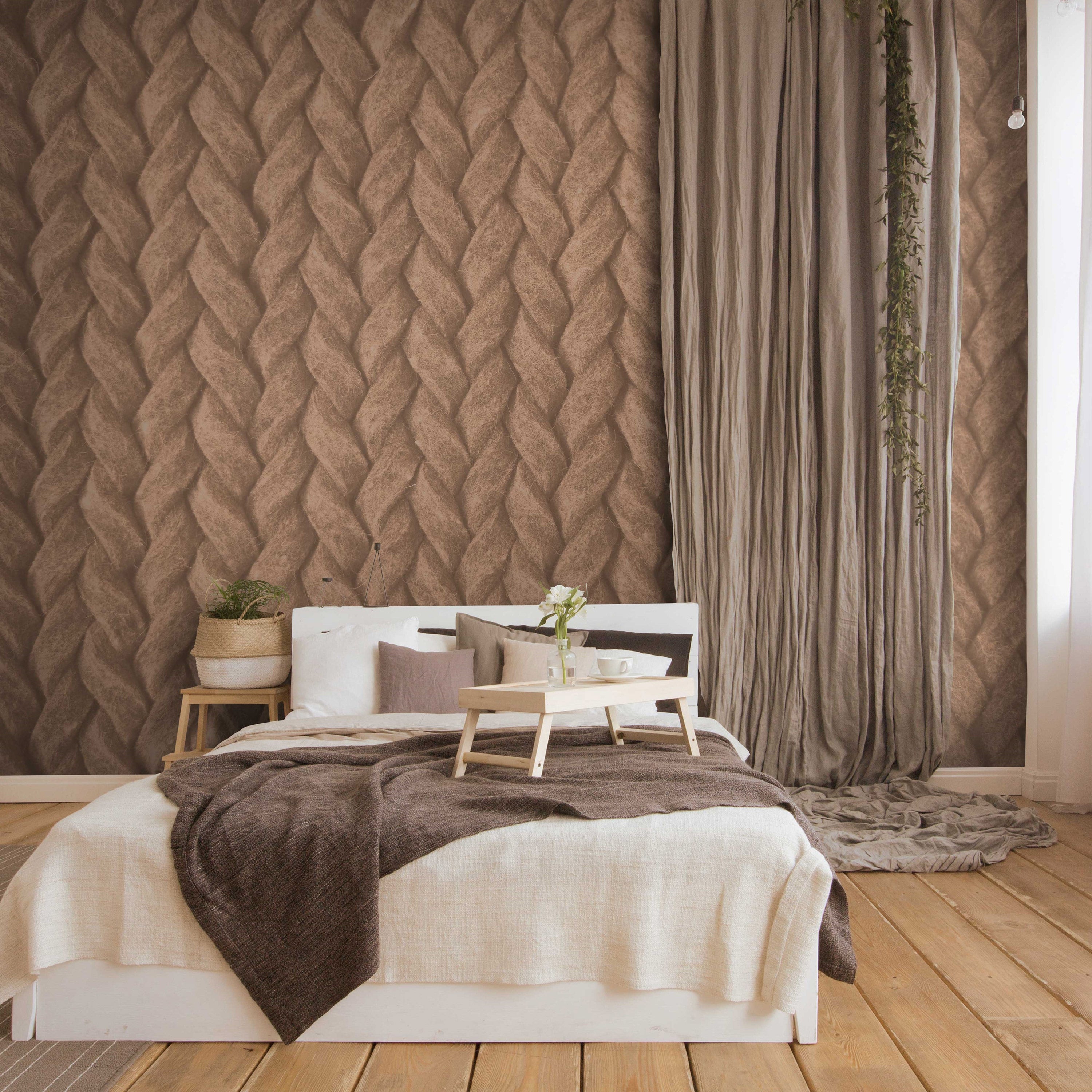 Wall Mural Braids - First Variant