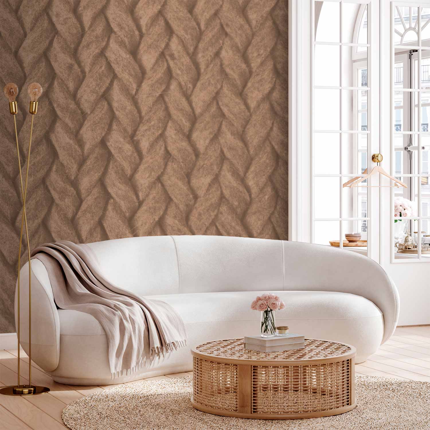 Wall Mural Braids - First Variant