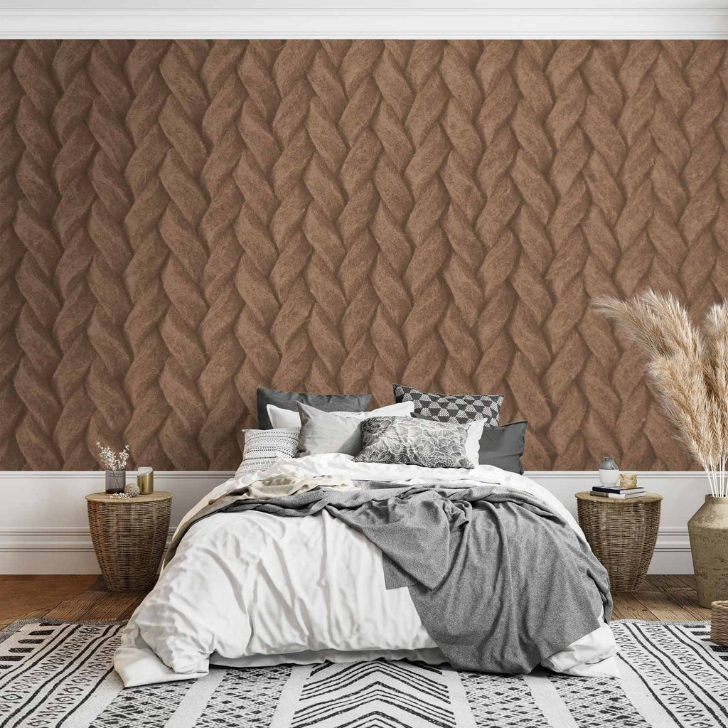 Braided Texture Pattern Wall Mural