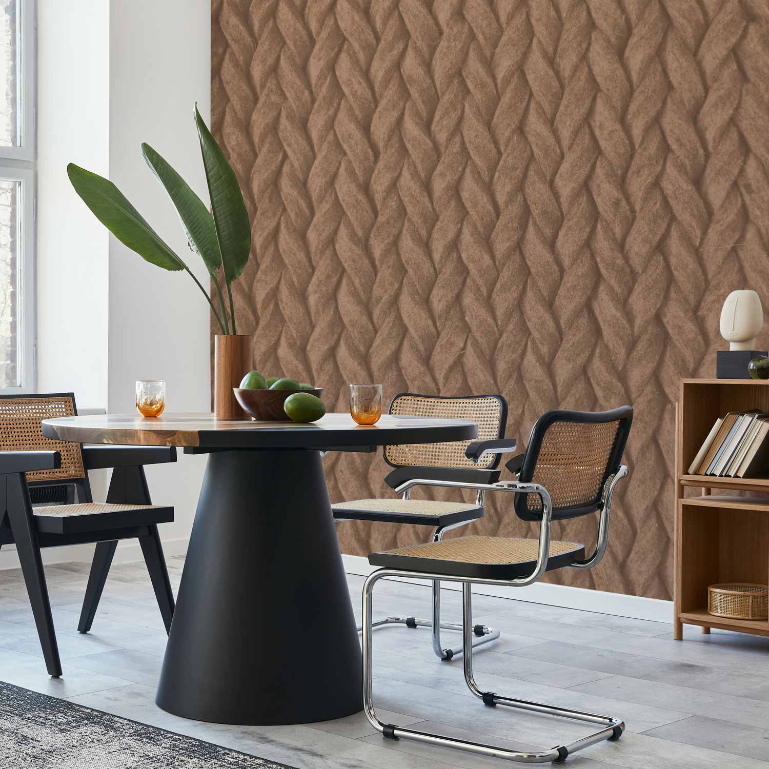 Braided Texture Pattern Wall Mural