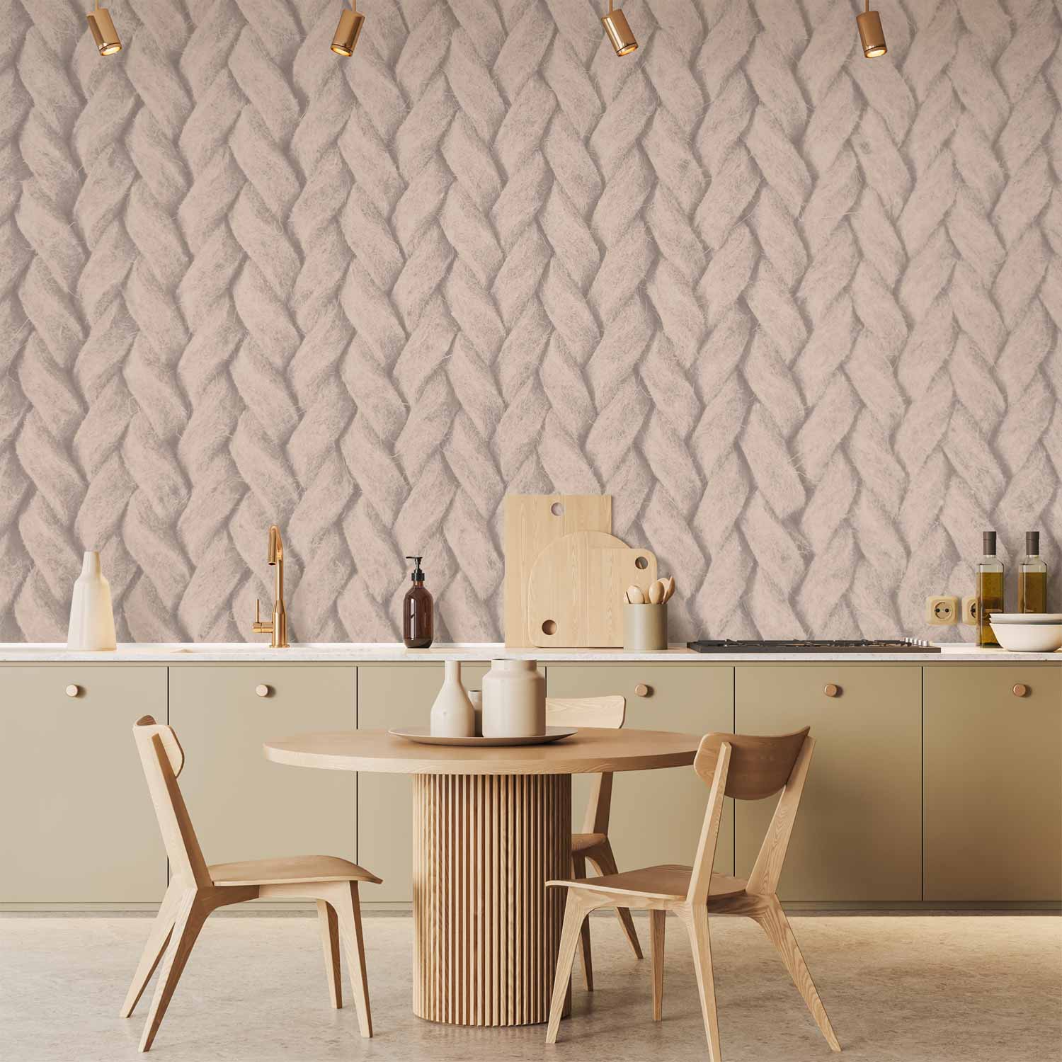 Wall Mural Braids Second Variant