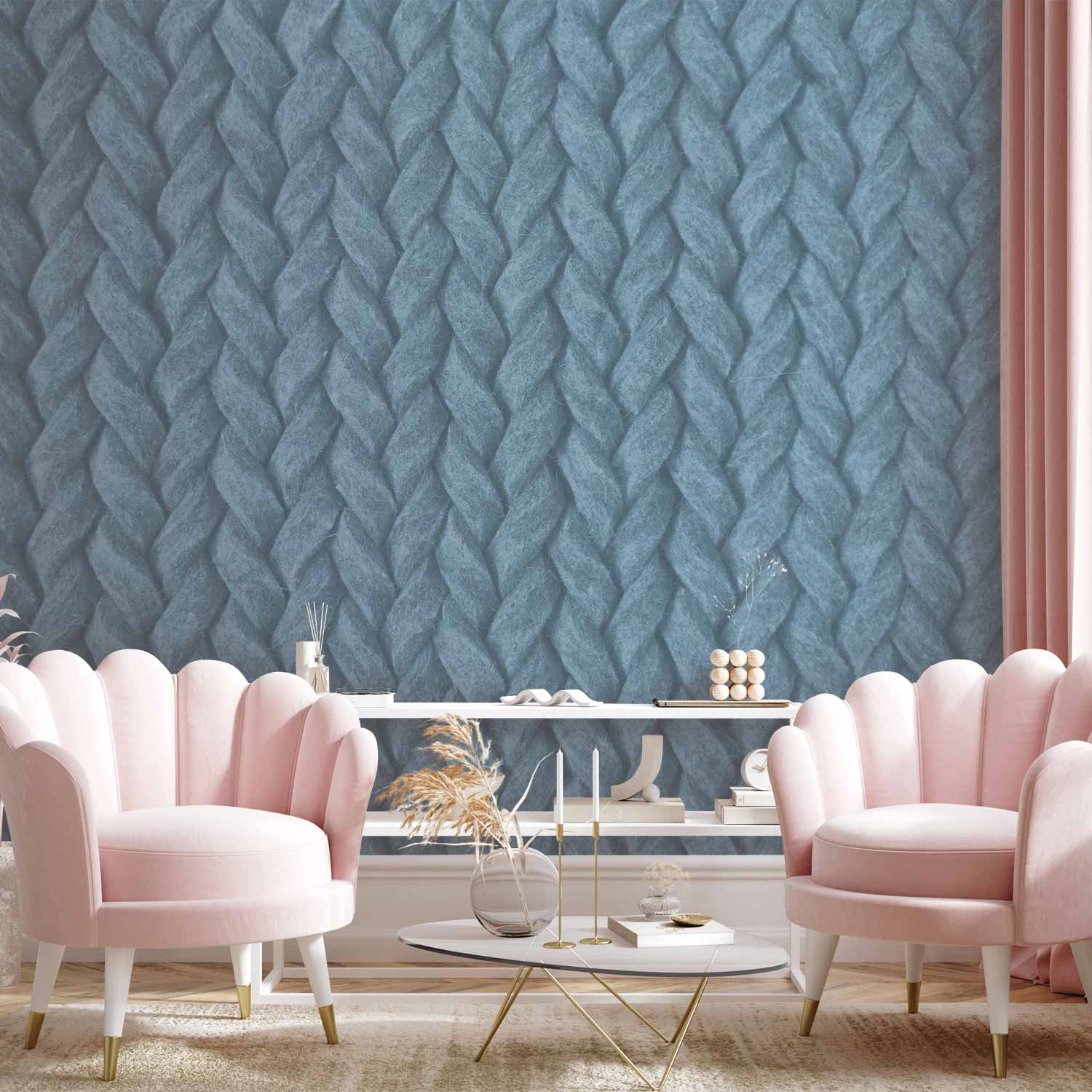 Wall Mural Braids - Third Variant