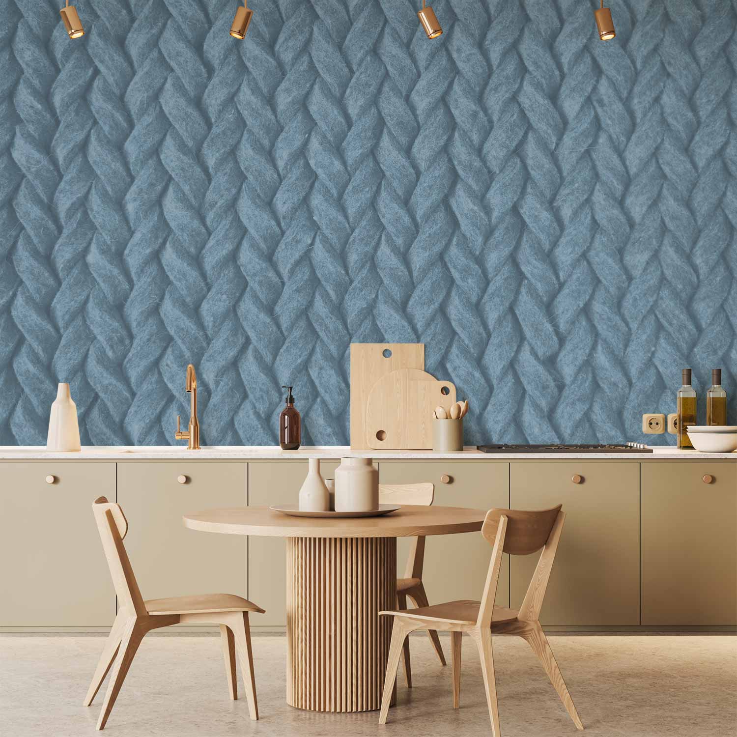 Wandbild-Zöpfe – Dritte Variante