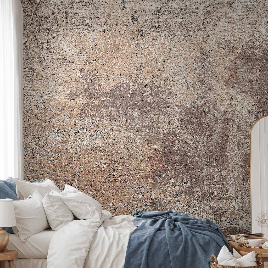 Typographic Texture Lost Story Wall Mural