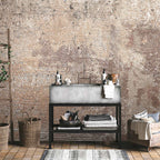 Typographic Texture Lost Story Wall Mural