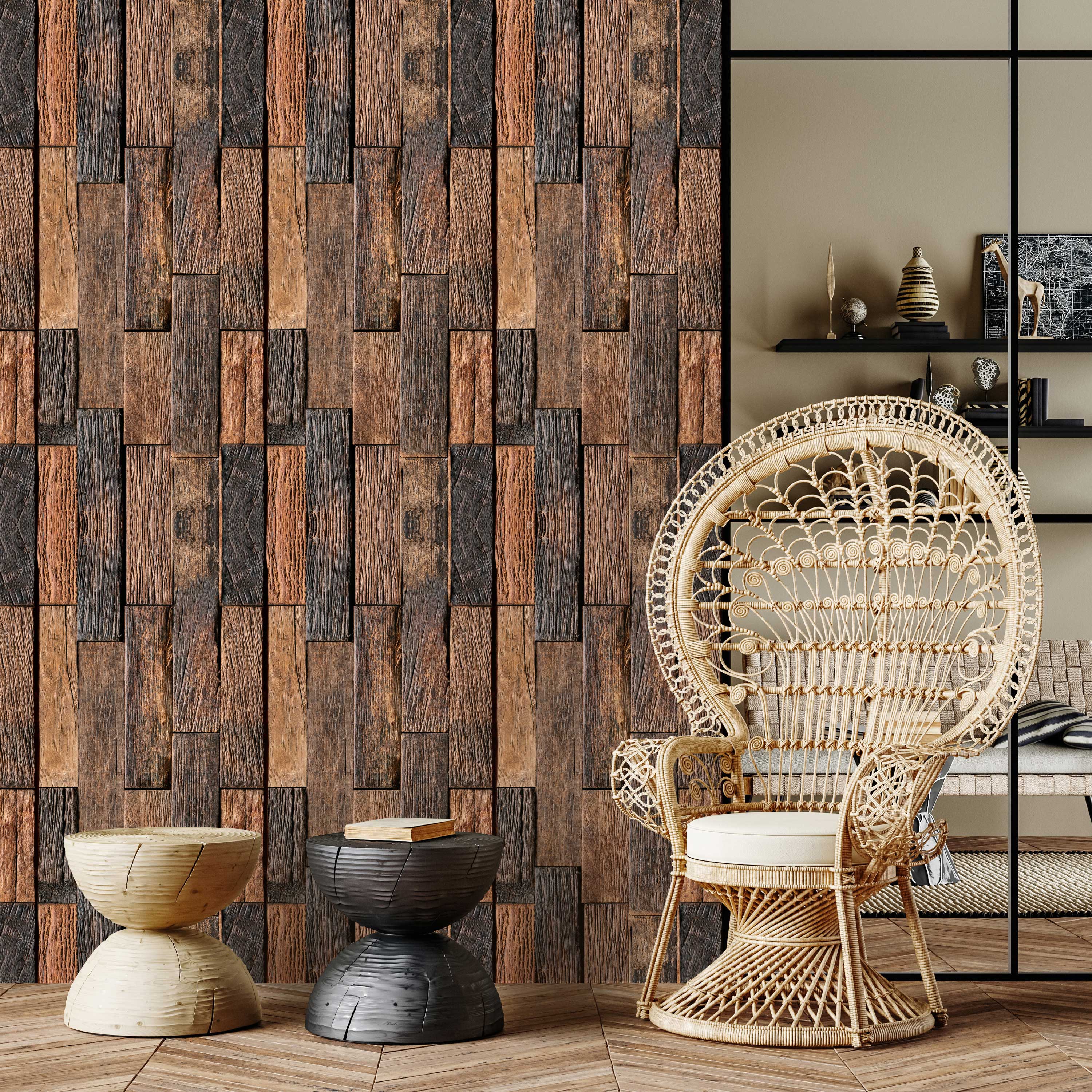 Wallpaper Colonial Composition 50x1000