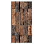 Colonial Wood Boards Rustic Wallpaper