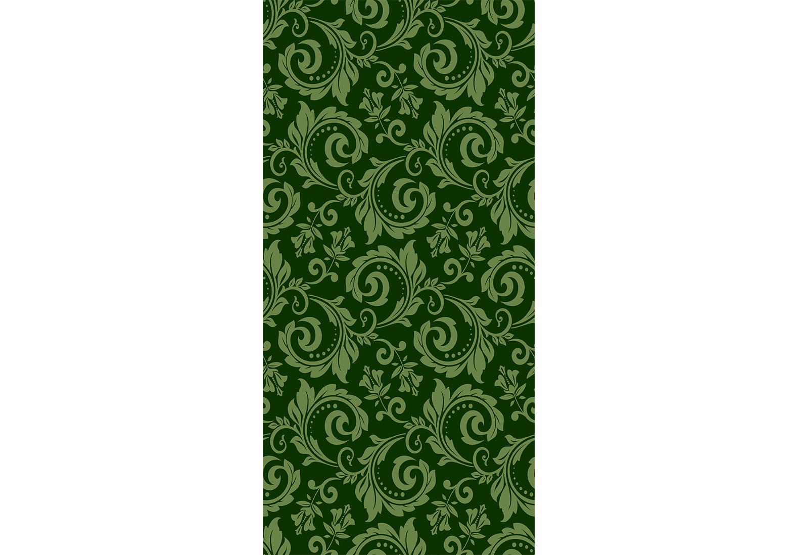 Wallpaper Evening Green 50x1000