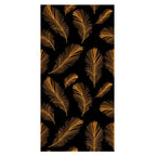 Golden Nature Pattern Wallpaper