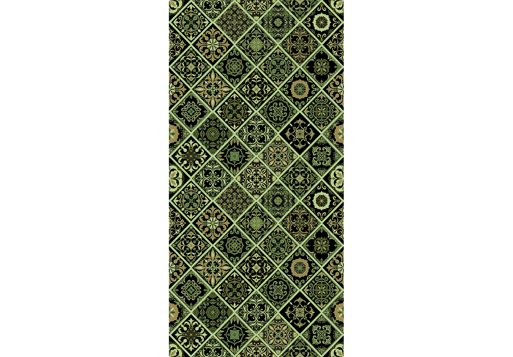 Wallpaper Olive Mosaic