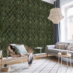 Wallpaper Olive Mosaic