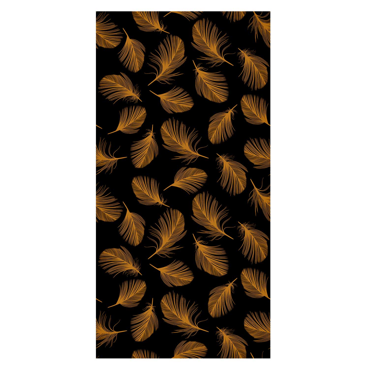 Golden Scatter Pattern Wallpaper