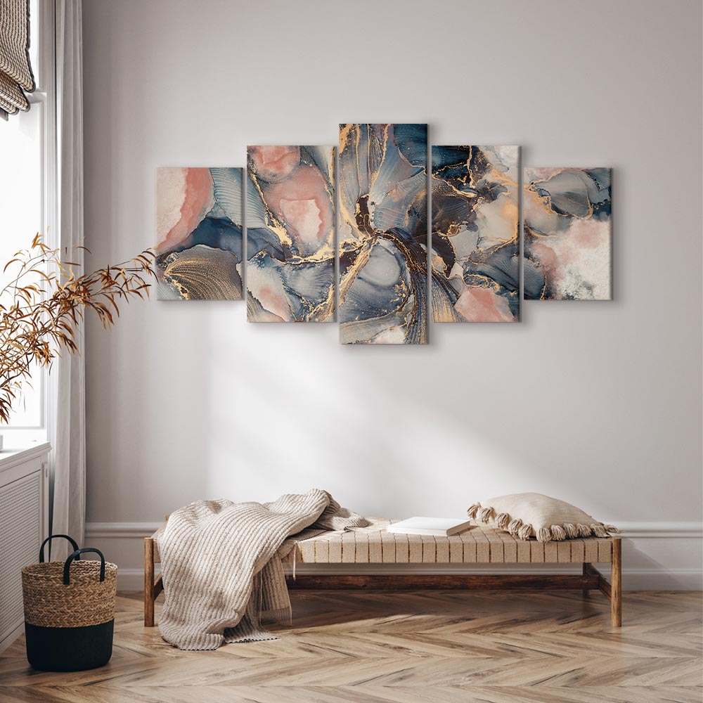 Abstract Multicolor Journey Canvas Print