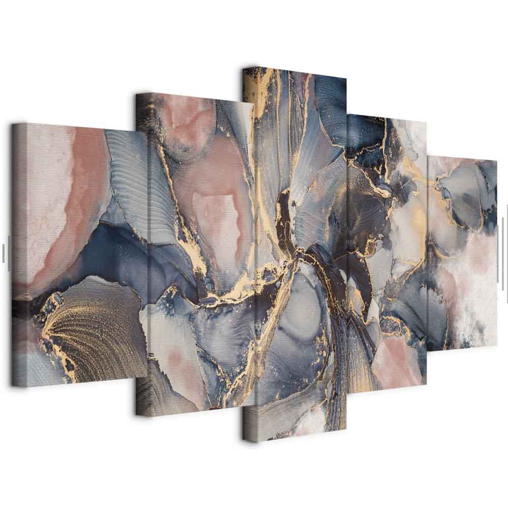 Abstract Multicolor Journey Canvas Print