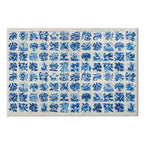 Portuguese Azulejos Tile Pattern Traditional Canvas Print