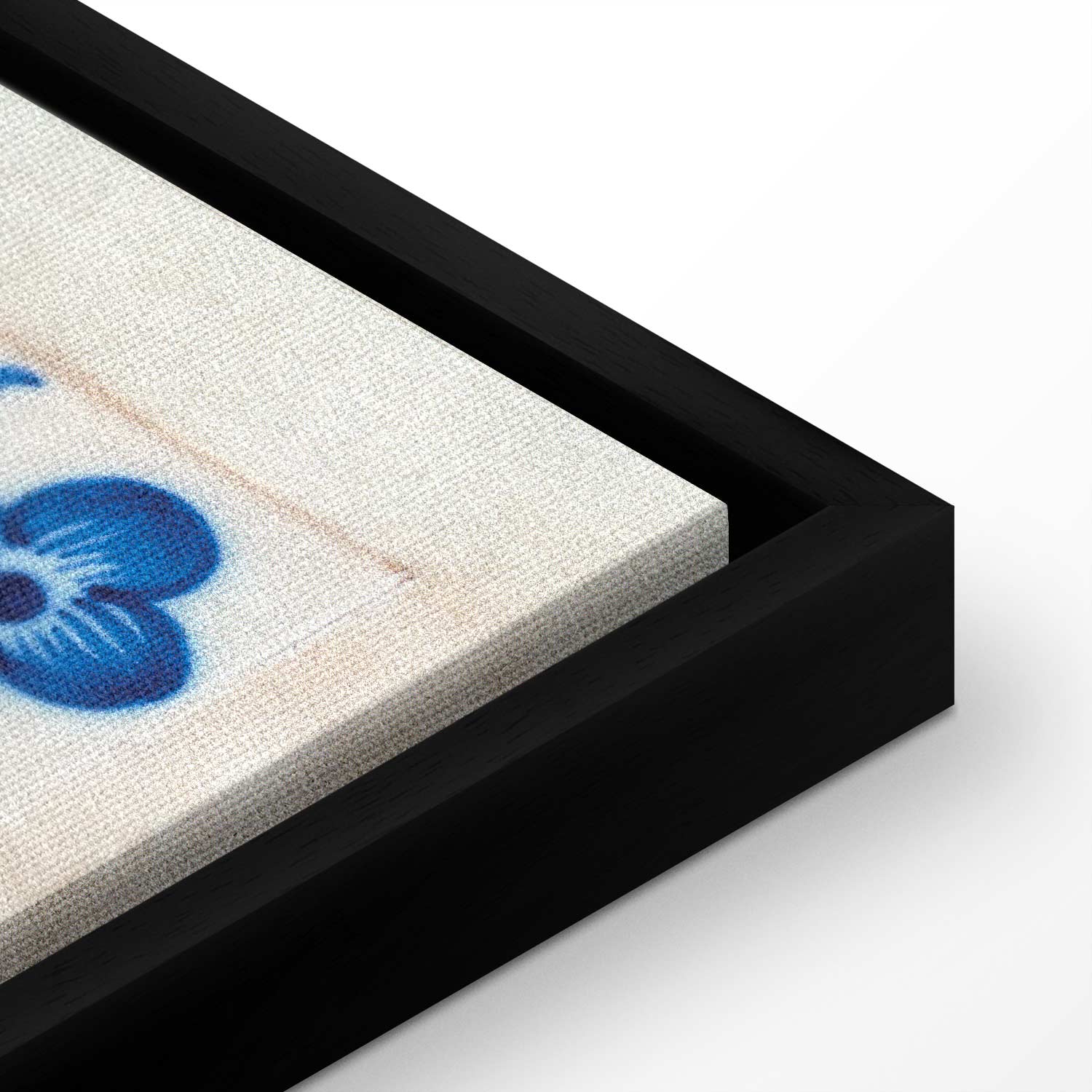 Portuguese Azulejos Tile Pattern Traditional Canvas Print