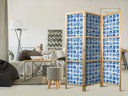 Japanese Room Divider with Ceramic Tiles Azulejos