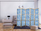 Japanese Room Divider - Abstract 5-Panel