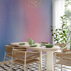Rainbow Gradient Abstract Wall Mural
