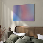 Rainbow Gradient Abstract Canvas Print