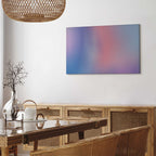 Rainbow Gradient Abstract Canvas Print