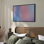 Canvas Print Rainbow Gradient Delicate Multicolor