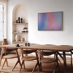 Canvas Print Rainbow Gradient Delicate Multicolor