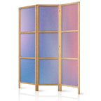 Japanese Room Divider Rainbow Gradient 3-Panel